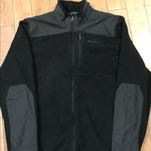 Eddie Bauer Fleece Jacket Tall Large Polartech